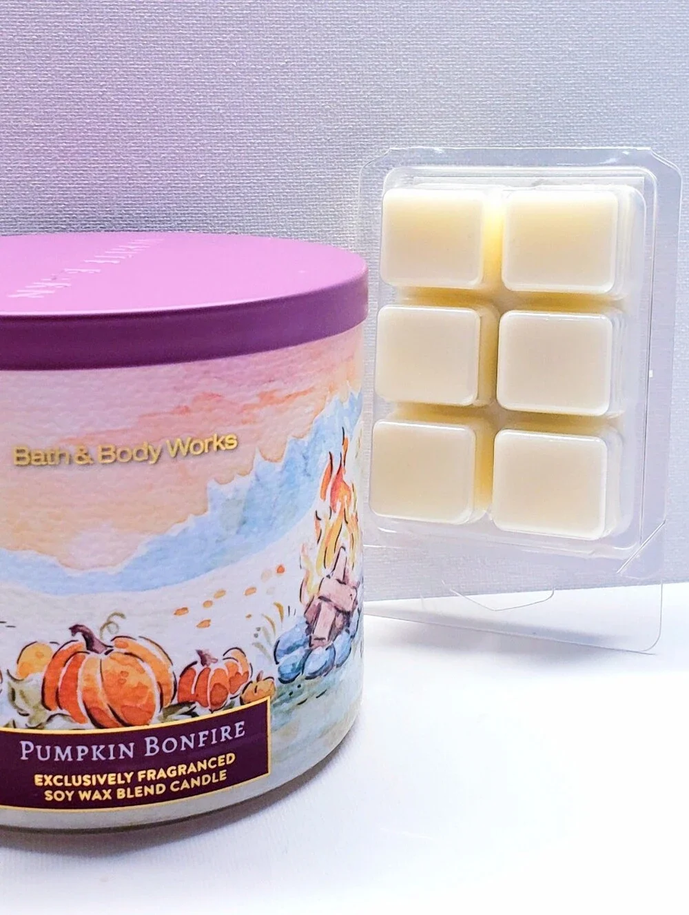 PUMPKIN BONFIRE -Bath & Body Works Candle Wax Melts- $8 per pack